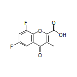 6,8-Difluoro-3-methyl-4-oxo-4H-chromene-2-carboxylic Acid