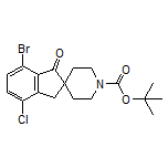 1’-Boc-7-bromo-4-chloro-1-oxo-1,3-dihydrospiro[indene-2,4’-piperidine]