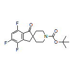 1’-Boc-4,5,7-trifluoro-1-oxo-1,3-dihydrospiro[indene-2,4’-piperidine]