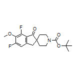 1’-Boc-5,7-difluoro-6-methoxy-1-oxo-1,3-dihydrospiro[indene-2,4’-piperidine]