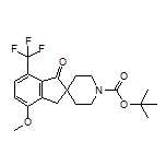 1’-Boc-4-methoxy-1-oxo-7-(trifluoromethyl)-1,3-dihydrospiro[indene-2,4’-piperidine]