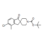 1’-Boc-5-chloro-4-methyl-1-oxo-1,3-dihydrospiro[indene-2,4’-piperidine]