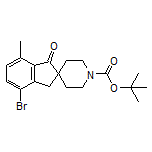 1’-Boc-4-bromo-7-methyl-1-oxo-1,3-dihydrospiro[indene-2,4’-piperidine]