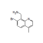 (7-Bromo-4-methyl-8-quinolyl)methanamine
