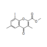 Methyl 8-Iodo-3,6-dimethyl-4-oxo-4H-chromene-2-carboxylate