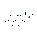 Methyl 5,6,8-Trifluoro-3-methyl-4-oxo-4H-chromene-2-carboxylate