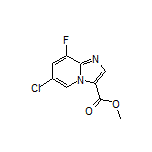Methyl 6-Chloro-8-fluoroimidazo[1,2-a]pyridine-3-carboxylate