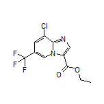 Ethyl 8-Chloro-6-(trifluoromethyl)imidazo[1,2-a]pyridine-3-carboxylate