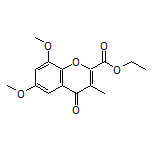Ethyl 6,8-Dimethoxy-3-methyl-4-oxo-4H-chromene-2-carboxylate