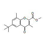 Methyl 6-(tert-Butyl)-3,8-dimethyl-4-oxo-4H-chromene-2-carboxylate