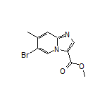 Methyl 6-Bromo-7-methylimidazo[1,2-a]pyridine-3-carboxylate