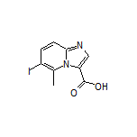 6-Iodo-5-methylimidazo[1,2-a]pyridine-3-carboxylic Acid