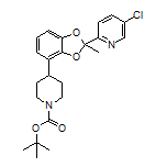 2-[4-(1-Boc-4-piperidyl)-2-methylbenzo[d][1,3]dioxol-2-yl]-5-chloropyridine