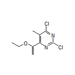 2,4-Dichloro-6-(1-ethoxyvinyl)-5-methylpyrimidine