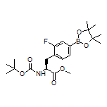 (S)-4-[2-(Boc-amino)-3-methoxy-3-oxopropyl]-3-fluorophenylboronic Acid Pinacol Ester