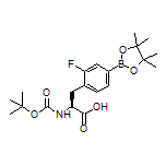(S)-2-(Boc-amino)-3-[2-fluoro-4-(4,4,5,5-tetramethyl-1,3,2-dioxaborolan-2-yl)phenyl]propanoic Acid