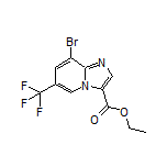 Ethyl 8-Bromo-6-(trifluoromethyl)imidazo[1,2-a]pyridine-3-carboxylate
