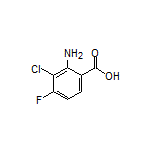 2-Amino-3-chloro-4-fluorobenzoic Acid