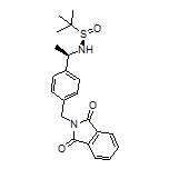 (R)-N-[(R)-1-[4-[(1,3-Dioxo-2-isoindolinyl)methyl]phenyl]ethyl]-2-methylpropane-2-sulfinamide
