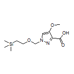 4-Methoxy-1-[[2-(trimethylsilyl)ethoxy]methyl]-1H-pyrazole-3-carboxylic Acid