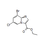 Ethyl 8-Bromo-6-chloroimidazo[1,2-a]pyridine-3-carboxylate