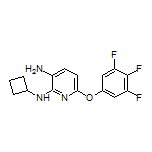 N2-Cyclobutyl-6-(3,4,5-trifluorophenoxy)pyridine-2,3-diamine