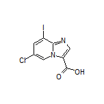 6-Chloro-8-iodoimidazo[1,2-a]pyridine-3-carboxylic Acid