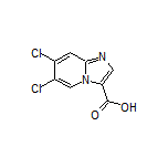 6,7-Dichloroimidazo[1,2-a]pyridine-3-carboxylic Acid