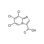 6,7,8-Trichloroimidazo[1,2-a]pyridine-3-carboxylic Acid