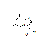 Methyl 8-Fluoro-6-iodoimidazo[1,2-a]pyridine-3-carboxylate