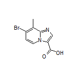 7-Bromo-8-methylimidazo[1,2-a]pyridine-3-carboxylic Acid