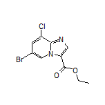 Ethyl 6-Bromo-8-chloroimidazo[1,2-a]pyridine-3-carboxylate