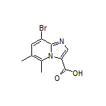8-Bromo-5,6-dimethylimidazo[1,2-a]pyridine-3-carboxylic Acid