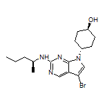 trans-4-[5-Bromo-2-[(S)-pentan-2-ylamino]-7H-pyrrolo[2,3-d]pyrimidin-7-yl]cyclohexanol