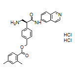 (S)-4-[3-Amino-1-(6-isoquinolylamino)-1-oxo-2-propyl]benzyl 2,4-Dimethylbenzoate Dihydrochloride