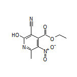 Ethyl 3-Cyano-2-hydroxy-6-methyl-5-nitroisonicotinate