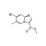 Methyl 7-Bromo-6-methylimidazo[1,2-a]pyridine-3-carboxylate