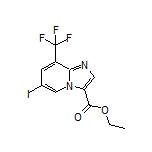 Ethyl 6-Iodo-8-(trifluoromethyl)imidazo[1,2-a]pyridine-3-carboxylate