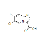 6-Chloro-7-fluoroimidazo[1,2-a]pyridine-3-carboxylic Acid