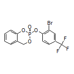 2-[2-Bromo-4-(trifluoromethyl)phenoxy]-4H-benzo[d][1,3,2]dioxaphosphinine 2-Oxide