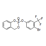2-[4-Bromo-3-(trifluoromethyl)phenoxy]-4H-benzo[d][1,3,2]dioxaphosphinine 2-Oxide