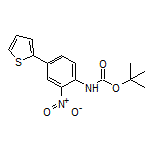 N-Boc-2-nitro-4-(2-thienyl)aniline