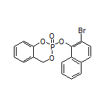 2-[(2-Bromonaphthalen-1-yl)oxy]-4H-benzo[d][1,3,2]dioxaphosphinine 2-Oxide