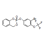 2-[3-Bromo-4-(trifluoromethoxy)phenoxy]-4H-benzo[d][1,3,2]dioxaphosphinine 2-Oxide