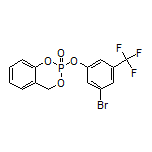 2-[3-Bromo-5-(trifluoromethyl)phenoxy]-4H-benzo[d][1,3,2]dioxaphosphinine 2-Oxide