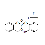 2-[2-Bromo-6-(trifluoromethyl)phenoxy]-4H-benzo[d][1,3,2]dioxaphosphinine 2-Oxide