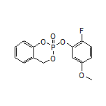 2-(2-Fluoro-5-methoxyphenoxy)-4H-benzo[d][1,3,2]dioxaphosphinine 2-Oxide