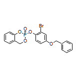 2-[4-(Benzyloxy)-2-bromophenoxy]-4H-benzo[d][1,3,2]dioxaphosphinine 2-Oxide