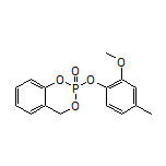 2-(2-Methoxy-4-methylphenoxy)-4H-benzo[d][1,3,2]dioxaphosphinine 2-Oxide