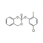 2-(5-Chloro-2-iodophenoxy)-4H-benzo[d][1,3,2]dioxaphosphinine 2-Oxide